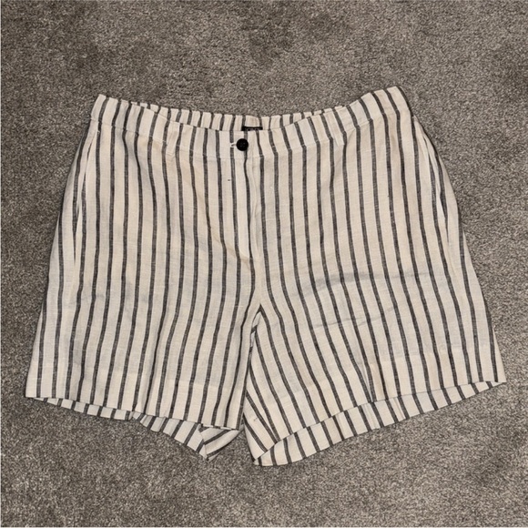 🩶 J. Crew 6” Harbor Short in Striped Linen - Picture 5 of 8